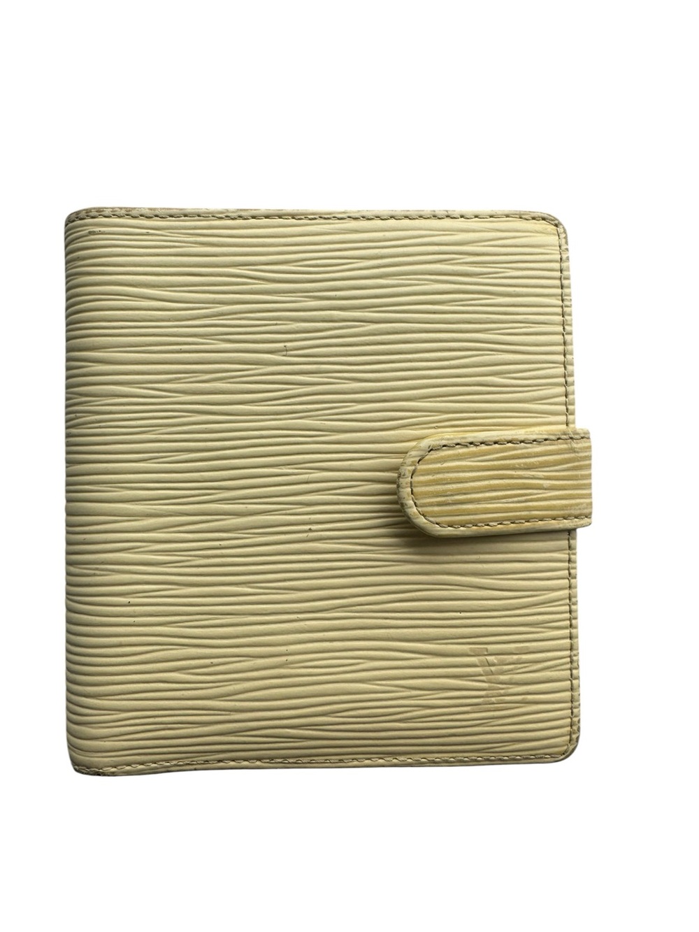 Louis Vuitton Vanilla Epi Compact Wallet (rare/discontinued color)
